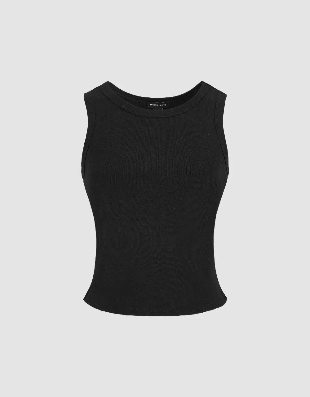 Crew Neck Skinny Tank Top sold by Urban Revivo product image thumbnail 2