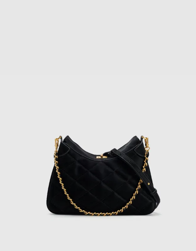 Embossed Vegan Leather Shoulder Bag sold by Urban Revivo