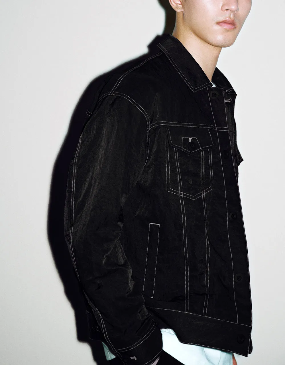 Button Up Loose Jacket sold by Urban Revivo product image thumbnail 3