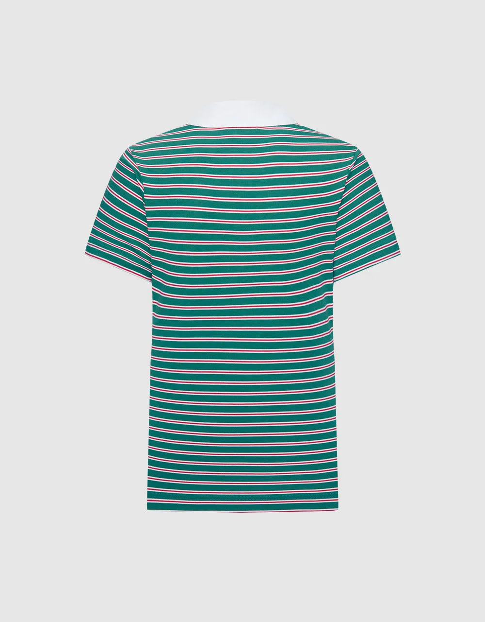 Knotted Detail Striped Polo sold by Urban Revivo product image thumbnail 4