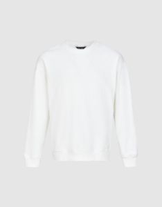 Crew Neck Straight Sweatshirt sold by Urban Revivo