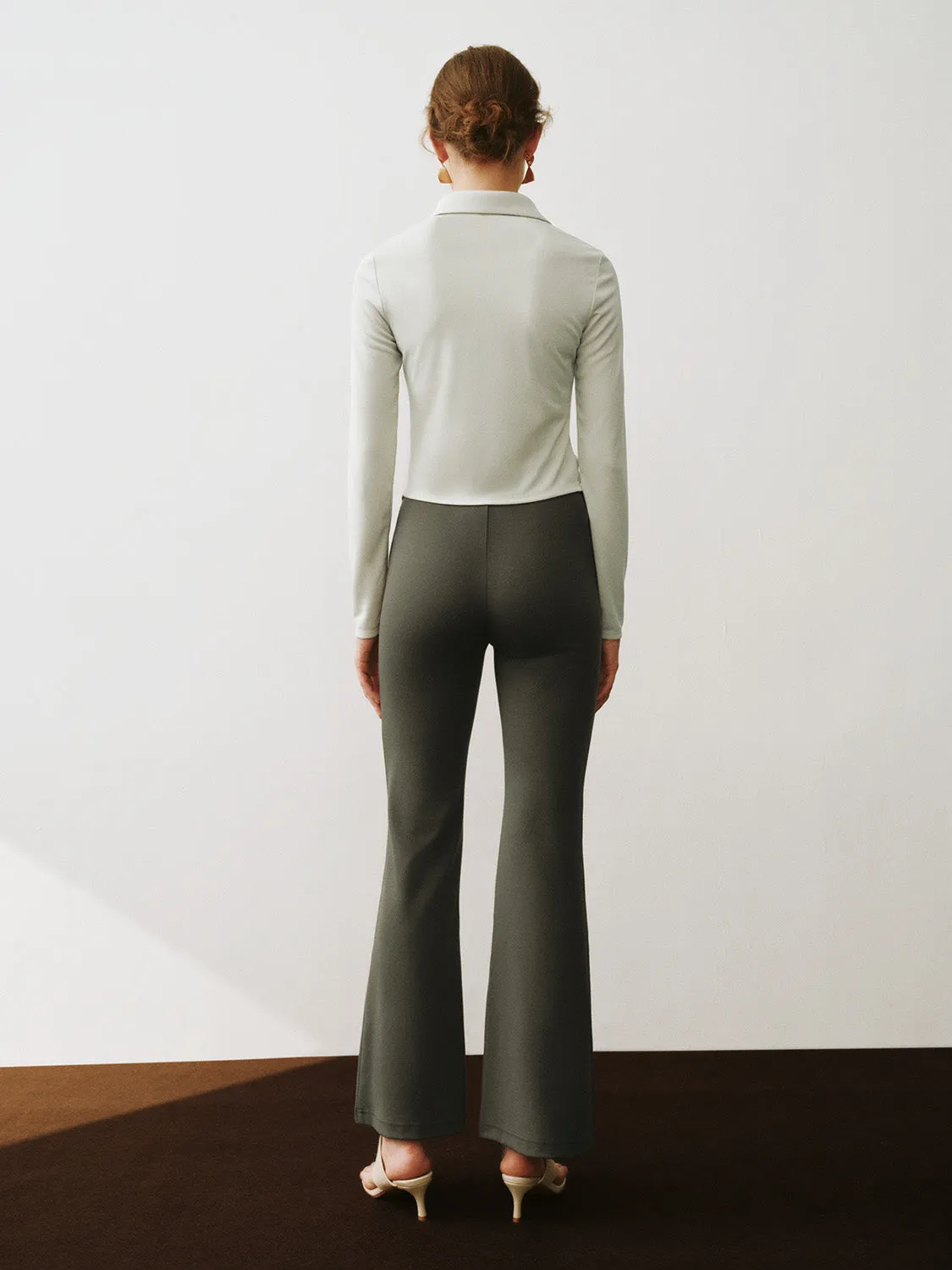 Collared Neck Skinny Shirt sold by Urban Revivo product image thumbnail 4