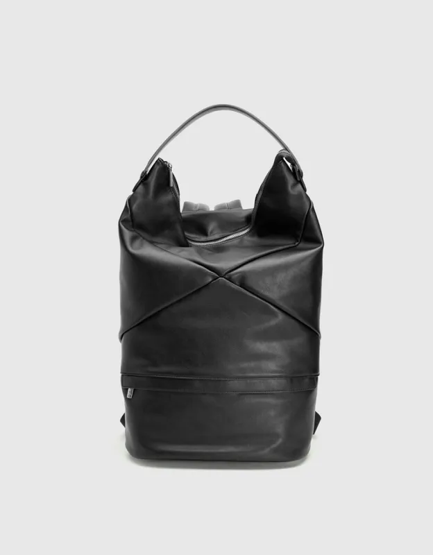 Versatile Vegan Leather Backpack sold by Urban Revivo