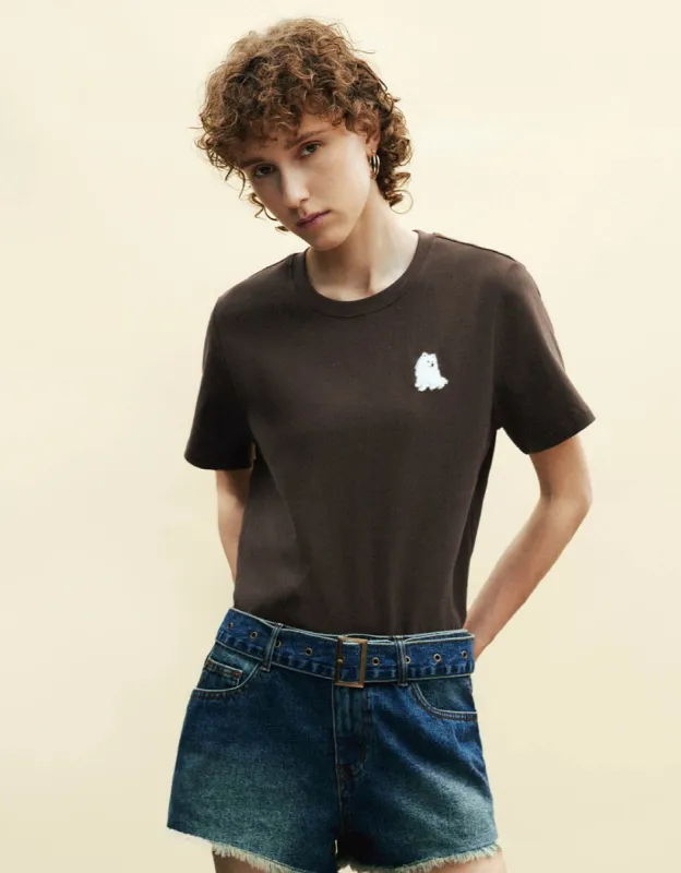 Printed Crew Neck T-Shirt sold by Urban Revivo