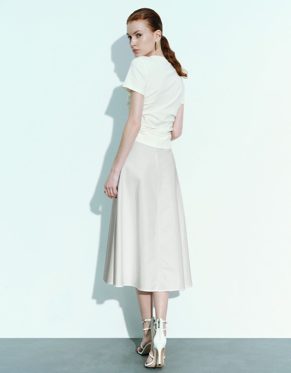 Midi A-Line Skirt sold by Urban Revivo product image thumbnail 5