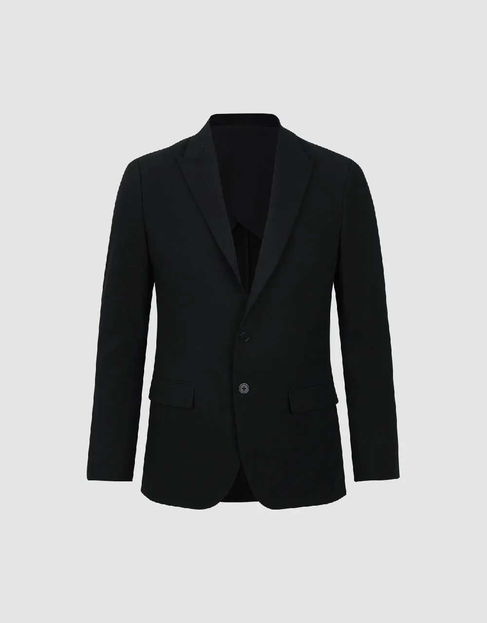 Notch Lapel Tailored Blazer sold by Urban Revivo product image thumbnail 2