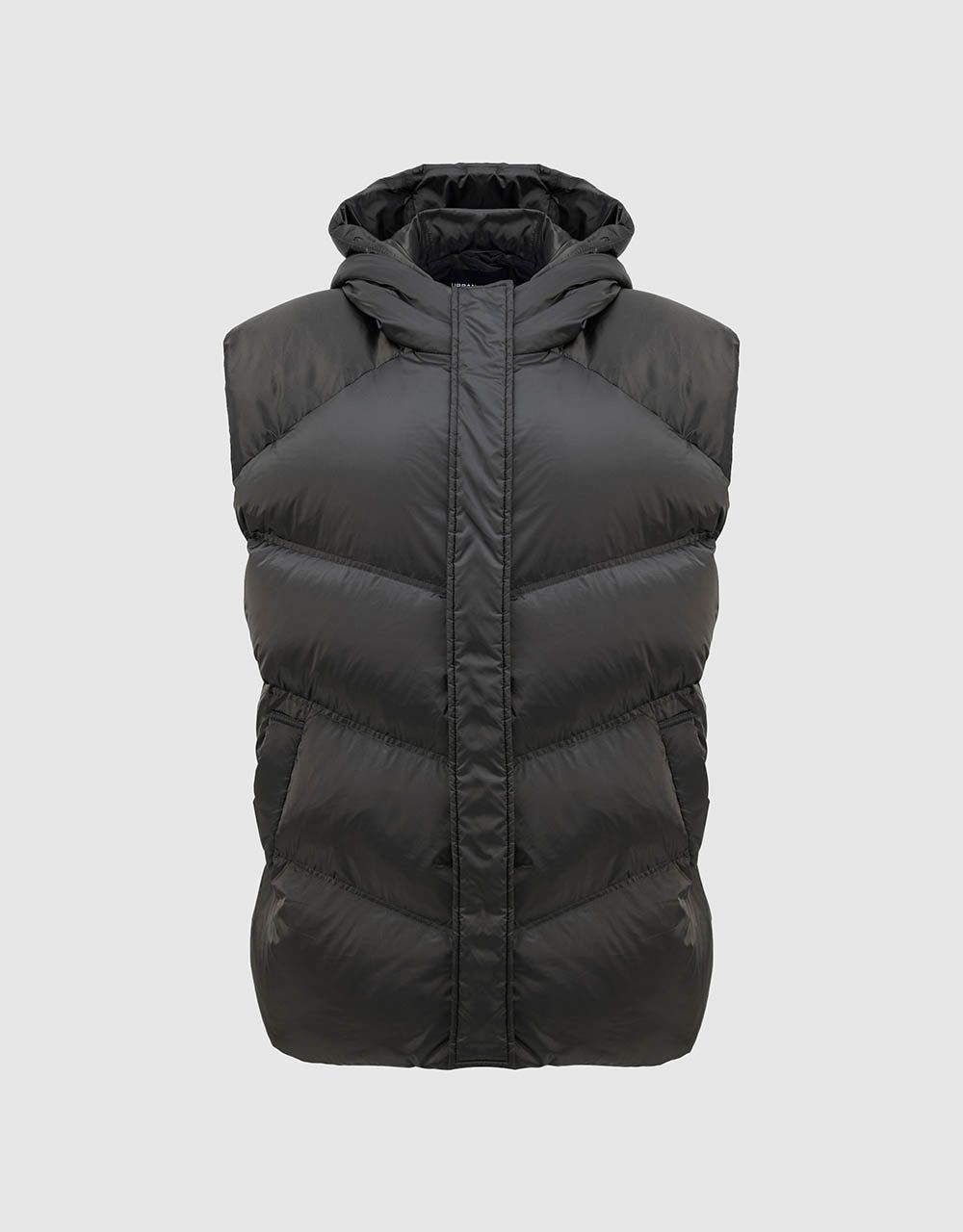 Stand Collar Puffer Vest sold by Urban Revivo product image thumbnail 2