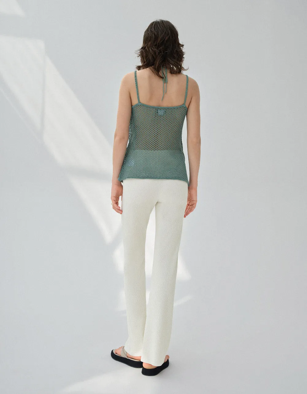 Crochet Kntted Cami Top sold by Urban Revivo product image thumbnail 4