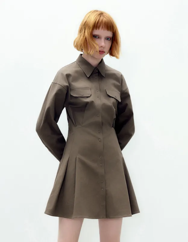 Skinny Skater Shirt Dress sold by Urban Revivo