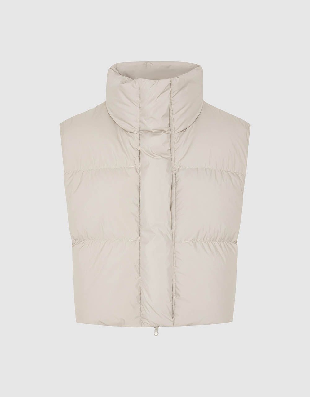 Stand Collar Puffer Vest sold by Urban Revivo product image thumbnail 2