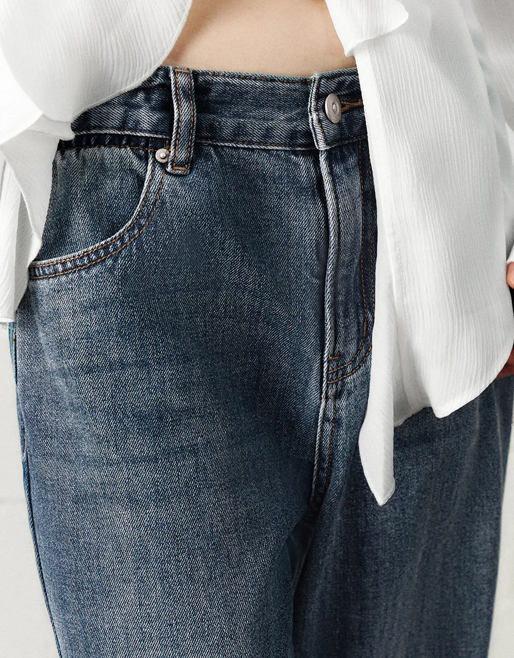 Wide-Leg Jeans sold by Urban Revivo product image thumbnail 5