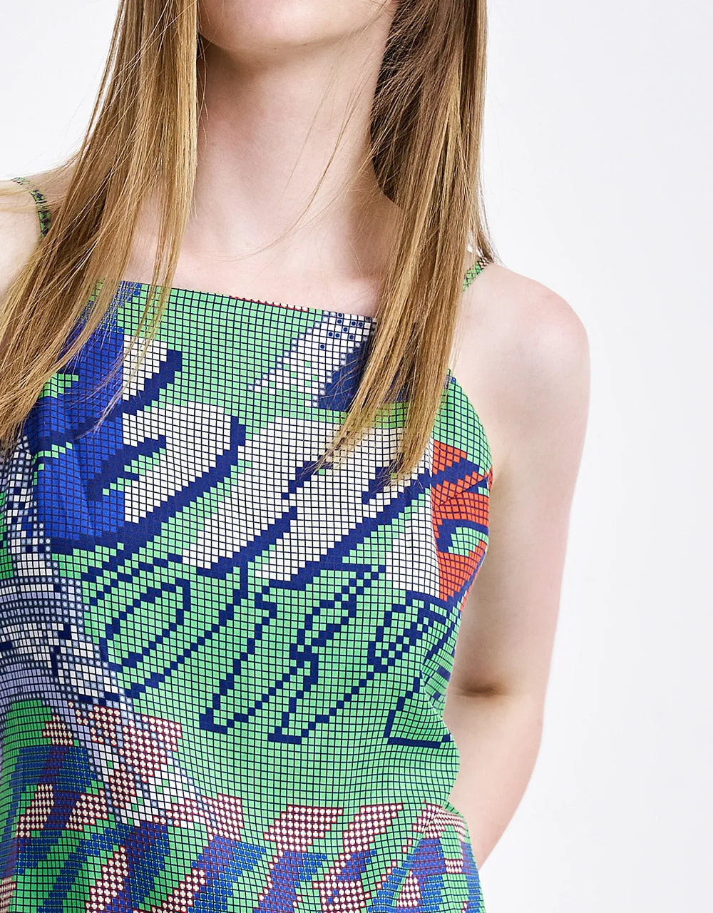 Graffiti Print Cami Mini Dress sold by Urban Revivo product image thumbnail 2