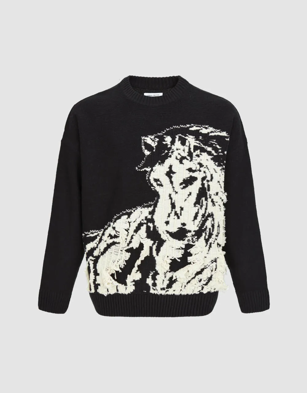 Crew Neck Knitted T-Shirt sold by Urban Revivo product image thumbnail 5