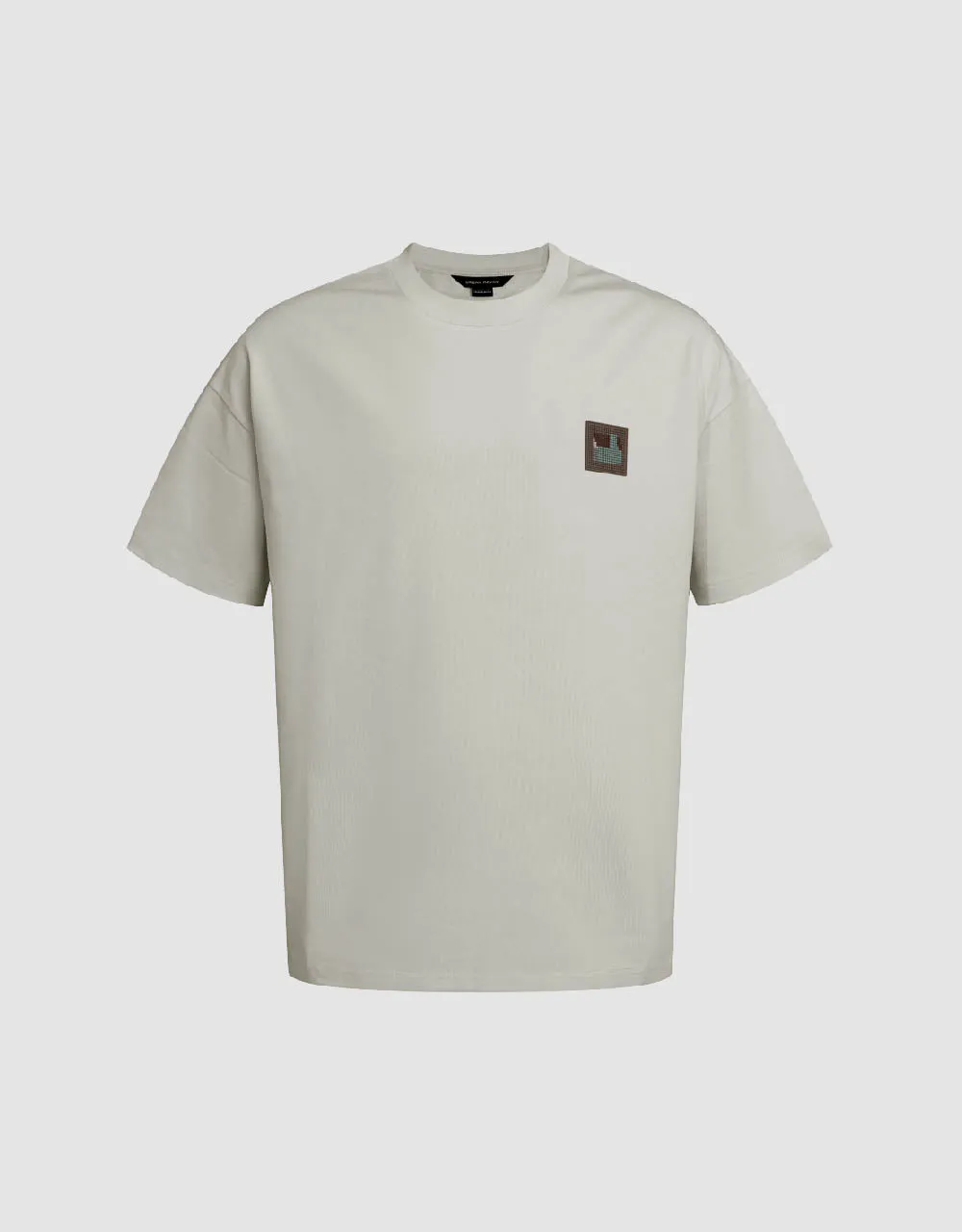 Crew Neck Loose T-Shirt sold by Urban Revivo product image thumbnail 2