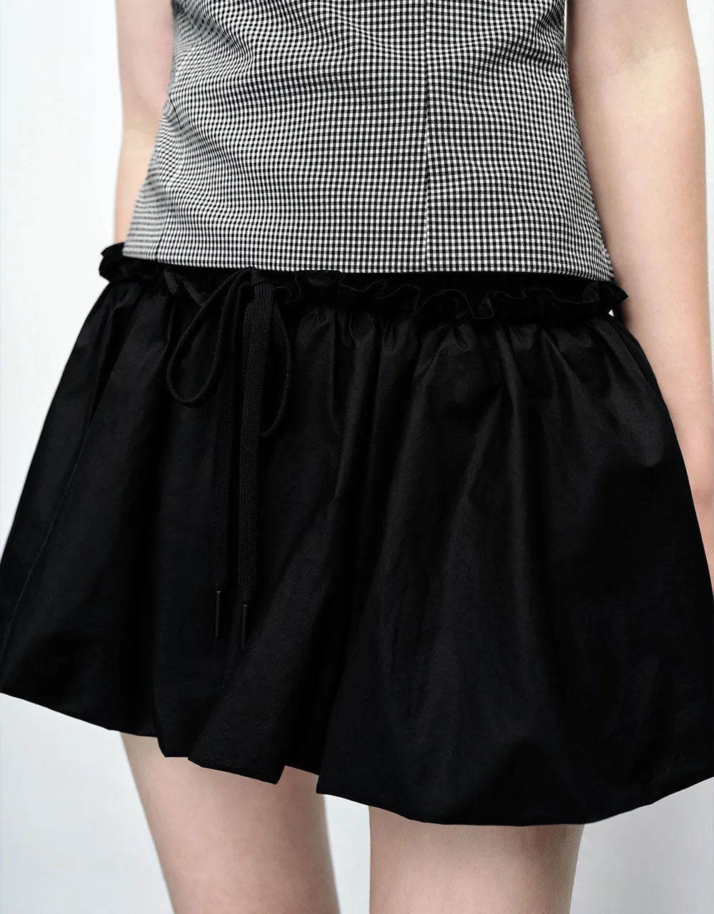 Elastic Waist Mini A-Line Skirt sold by Urban Revivo product image thumbnail 5