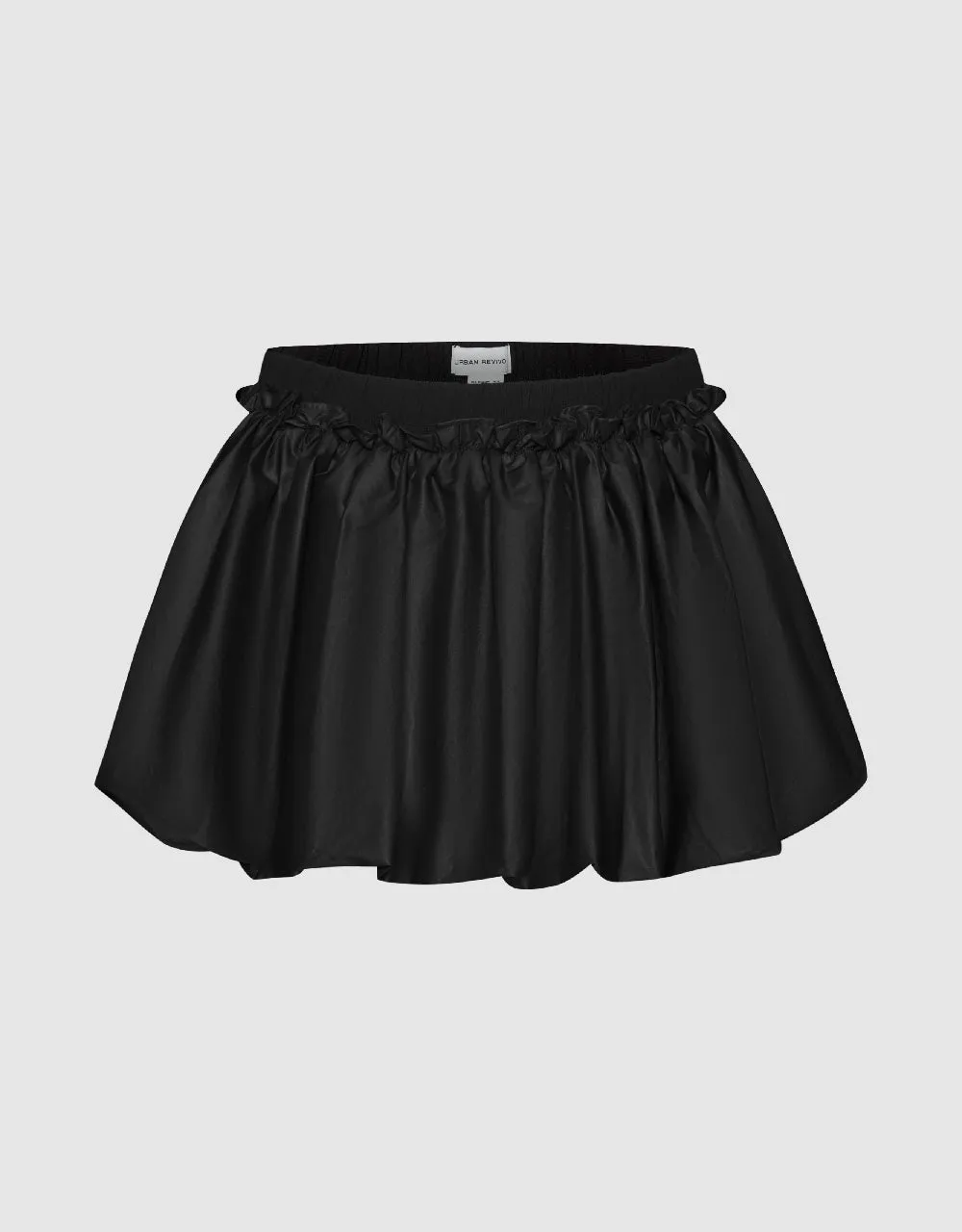 Elastic Waist Mini A-Line Skirt sold by Urban Revivo