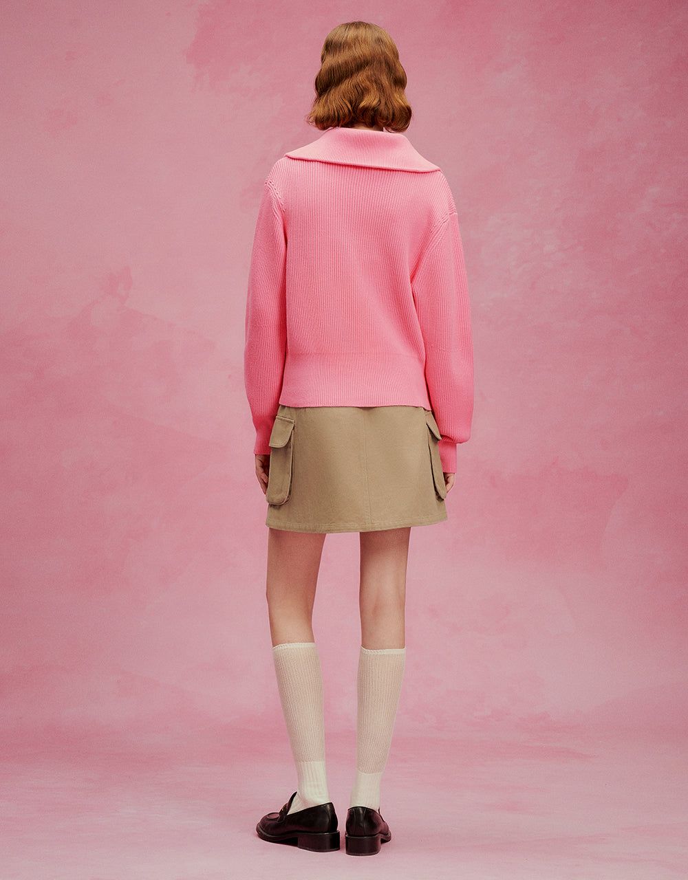 Zipper Front Knitted Cardigan sold by Urban Revivo product image thumbnail 4