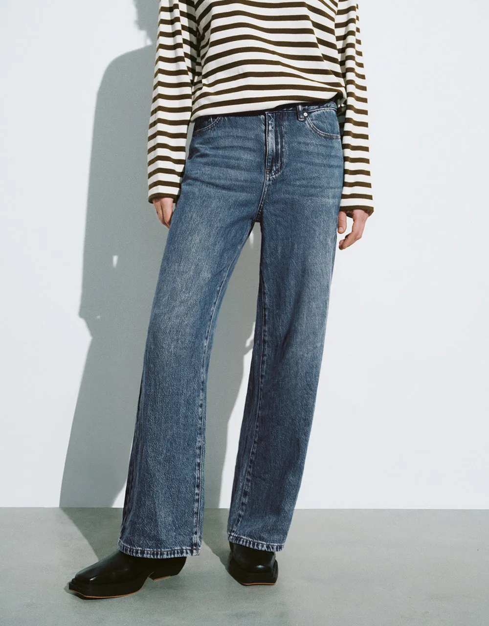 Wide-Leg Jeans sold by Urban Revivo product image thumbnail 2