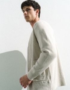 V-Neck Knitted Cardigan sold by Urban Revivo