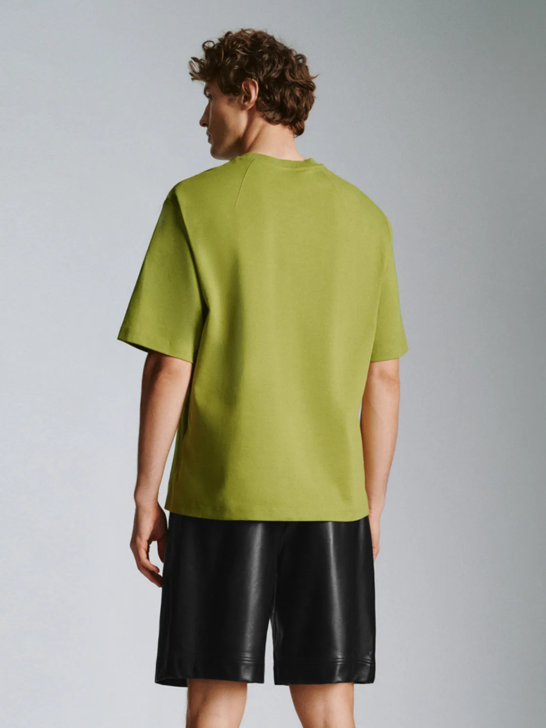 Crew Neck Loose T-Shirt sold by Urban Revivo product image thumbnail 3