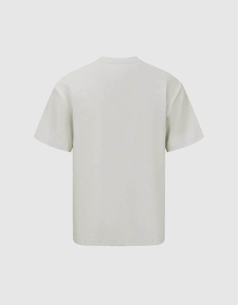 Crew Neck Straight T-Shirt sold by Urban Revivo product image thumbnail 5