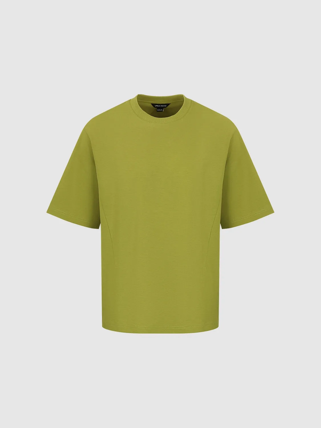 Crew Neck Loose T-Shirt sold by Urban Revivo product image thumbnail 2