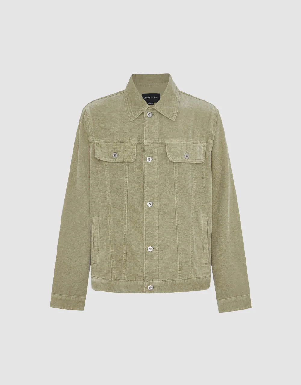 Button Up Denim Jacket sold by Urban Revivo product image thumbnail 2