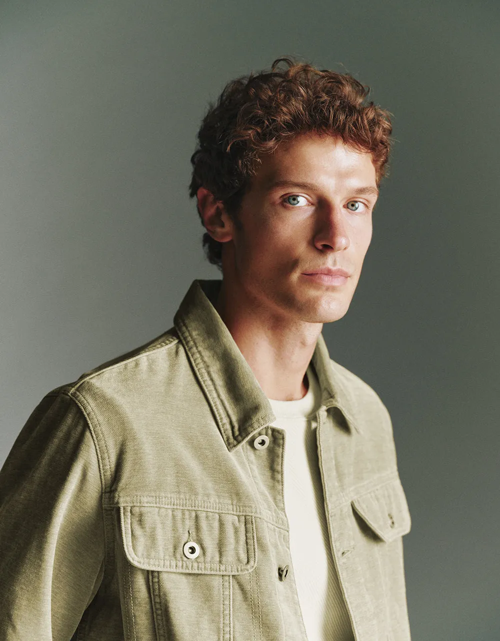 Button Up Denim Jacket sold by Urban Revivo product image thumbnail 5