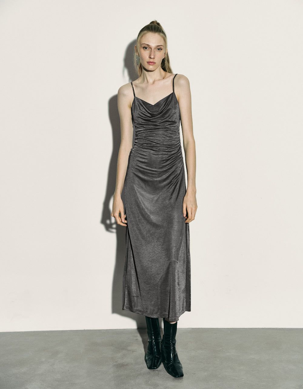 Ruched Straight Cami Dress sold by Urban Revivo