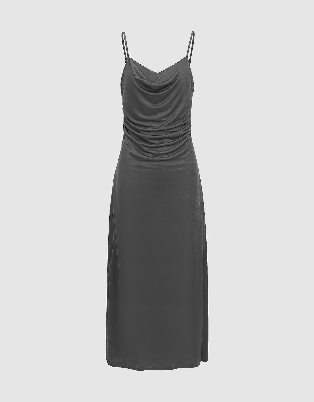 Ruched Straight Cami Dress sold by Urban Revivo product image thumbnail 2