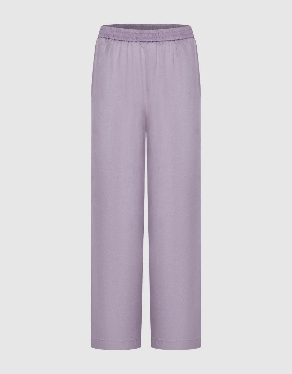 Elastic Waist Wide-Leg Pants sold by Urban Revivo