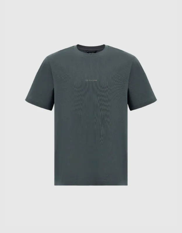 Standard Sleeve Crew Neck T-Shirt sold by Urban Revivo