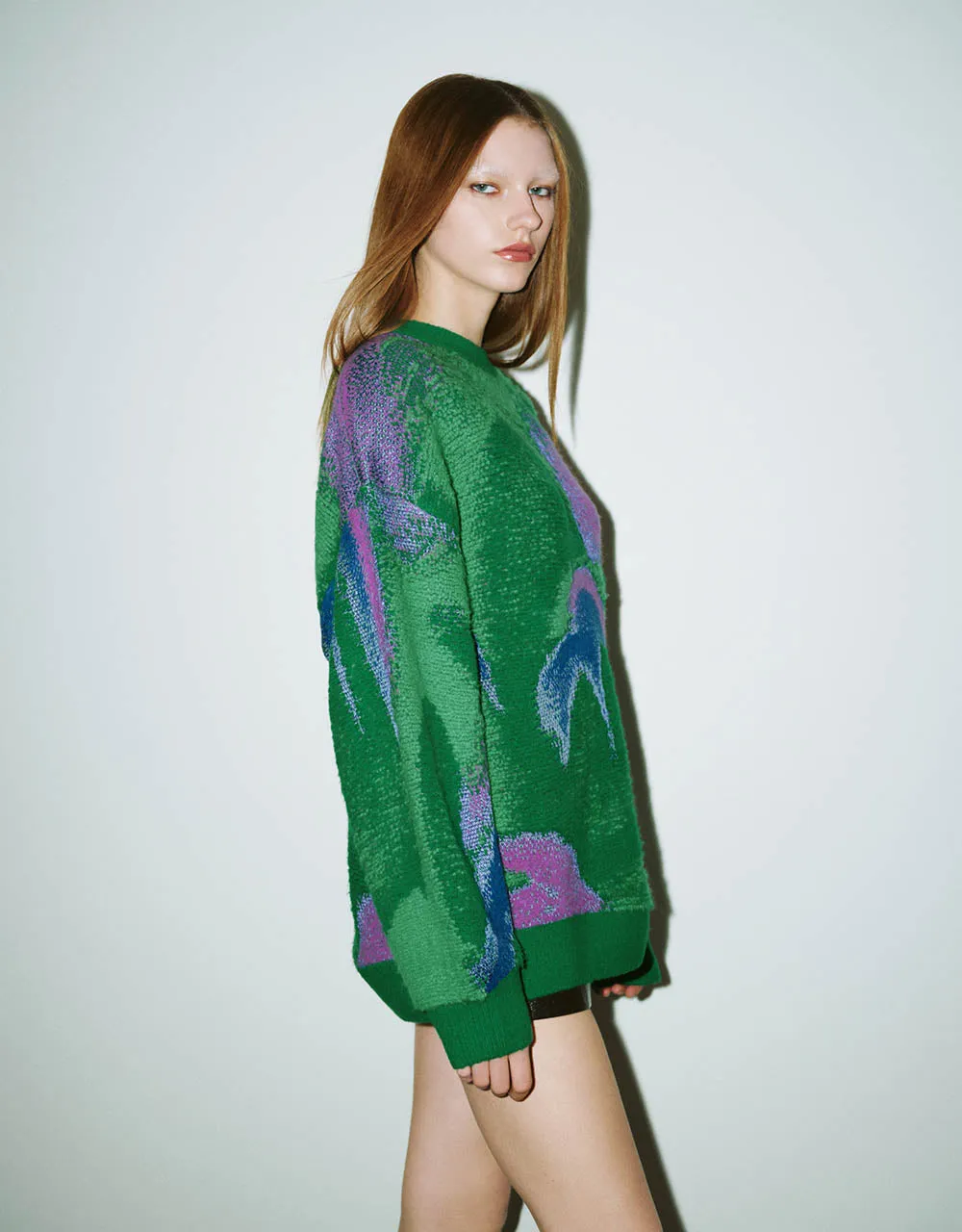 Crew Neck Knitted T-Shirt sold by Urban Revivo product image thumbnail 3