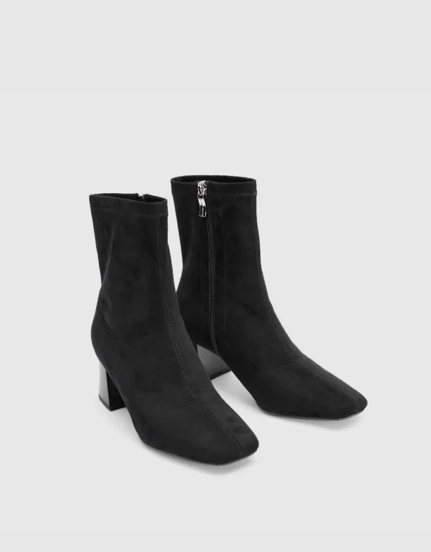 Square Toe Booties sold by Urban Revivo