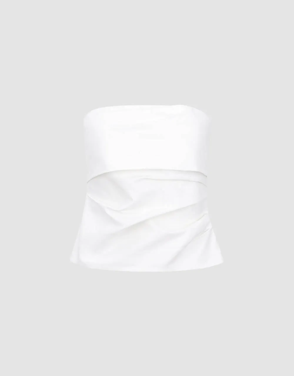 Ruched Skinny Tube Top sold by Urban Revivo product image thumbnail 2