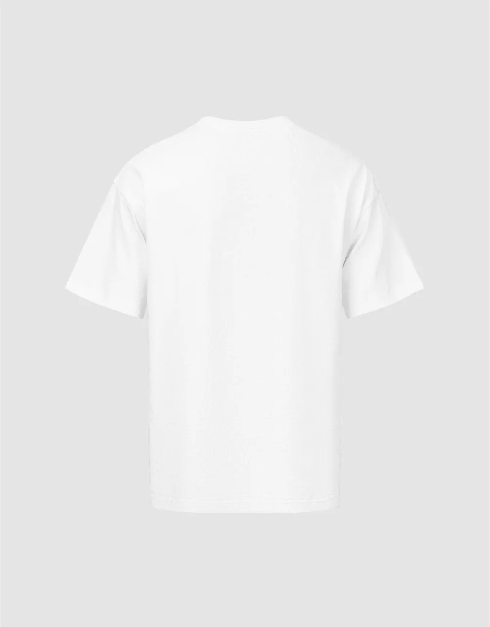 Printed Crew Neck Straight T-Shirt sold by Urban Revivo product image thumbnail 5