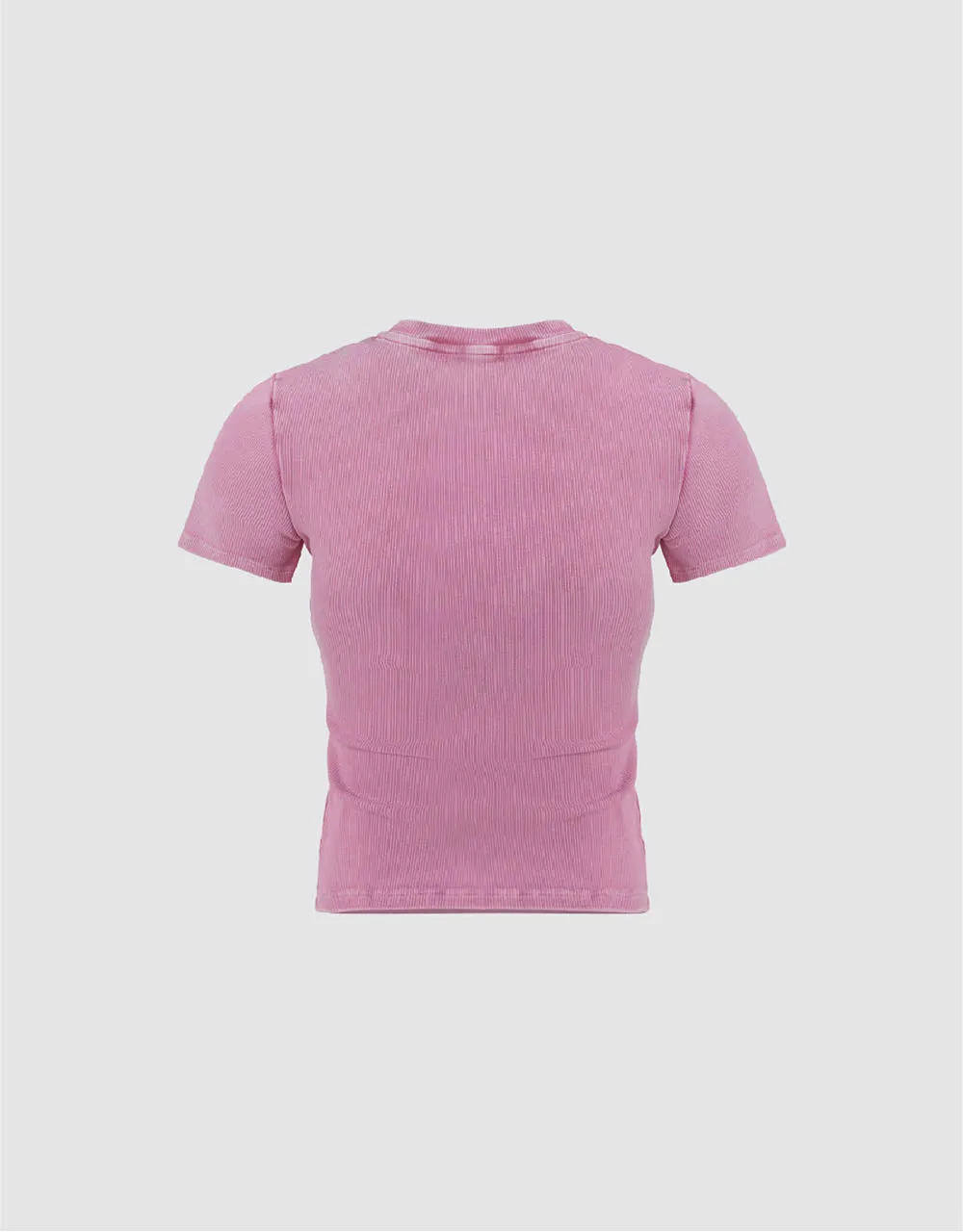 Crew Neck Knitted T-Shirt sold by Urban Revivo product image thumbnail 5