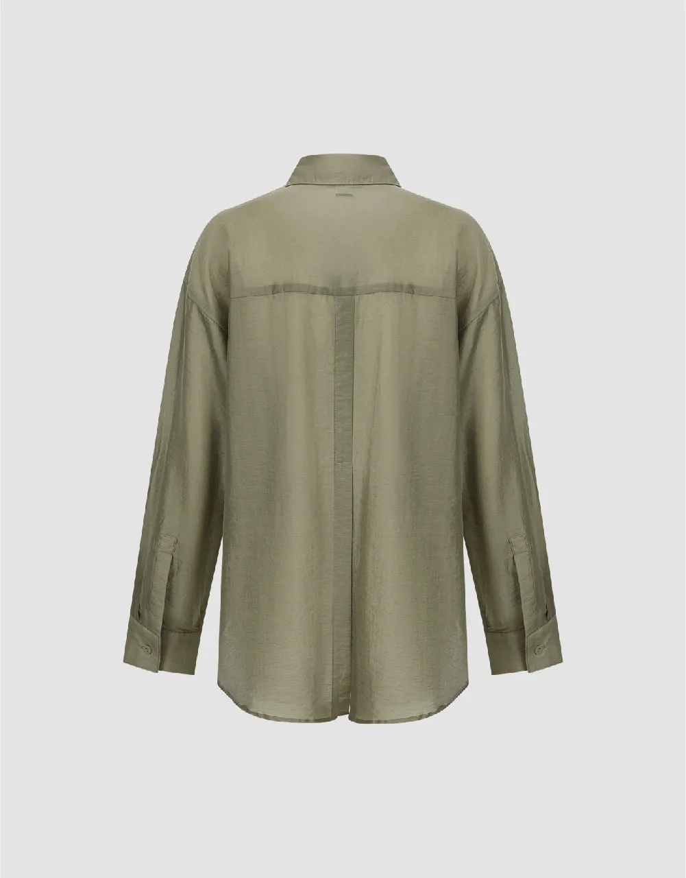 Button Up Loose Shirt sold by Urban Revivo product image thumbnail 5