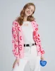 Heart Pattern Jacquard Button Up Oversized Cardigan sold by Urban Revivo