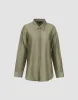 Button Up Loose Shirt sold by Urban Revivo