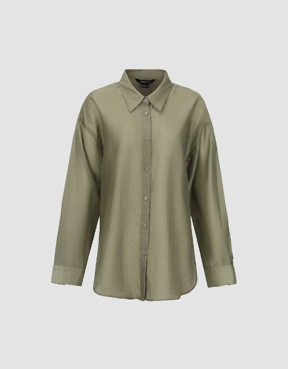 Button Up Loose Shirt sold by Urban Revivo product image thumbnail 2