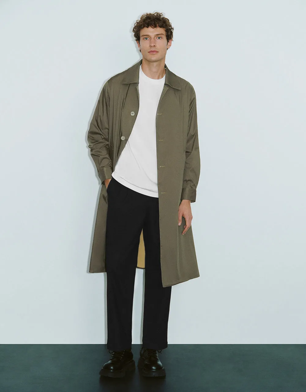 A-Line Trench Coat sold by Urban Revivo