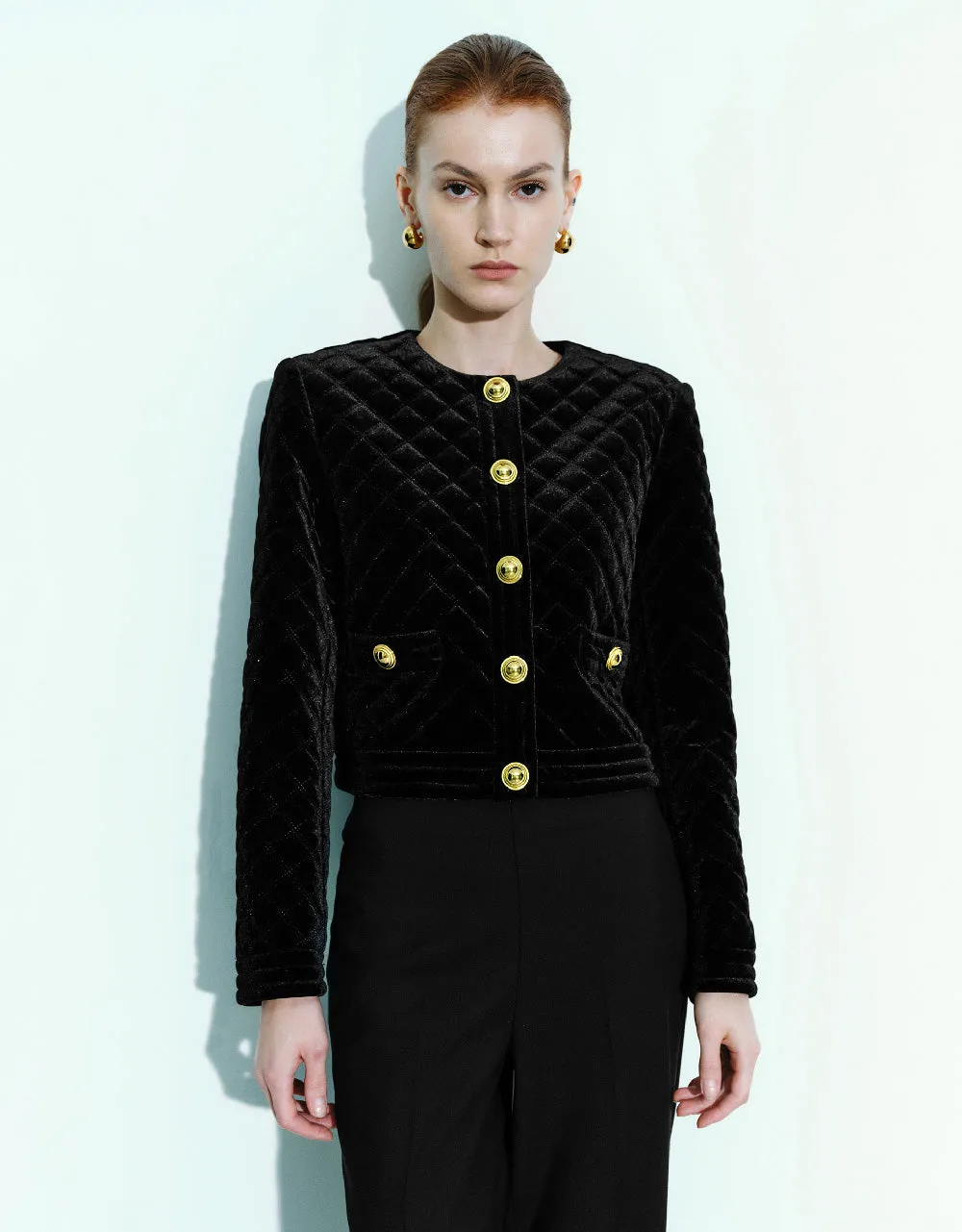 Button Up Straight Jacket sold by Urban Revivo