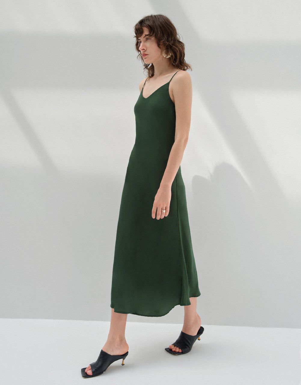 V-Neck A-Line Cami Dress sold by Urban Revivo product image thumbnail 3