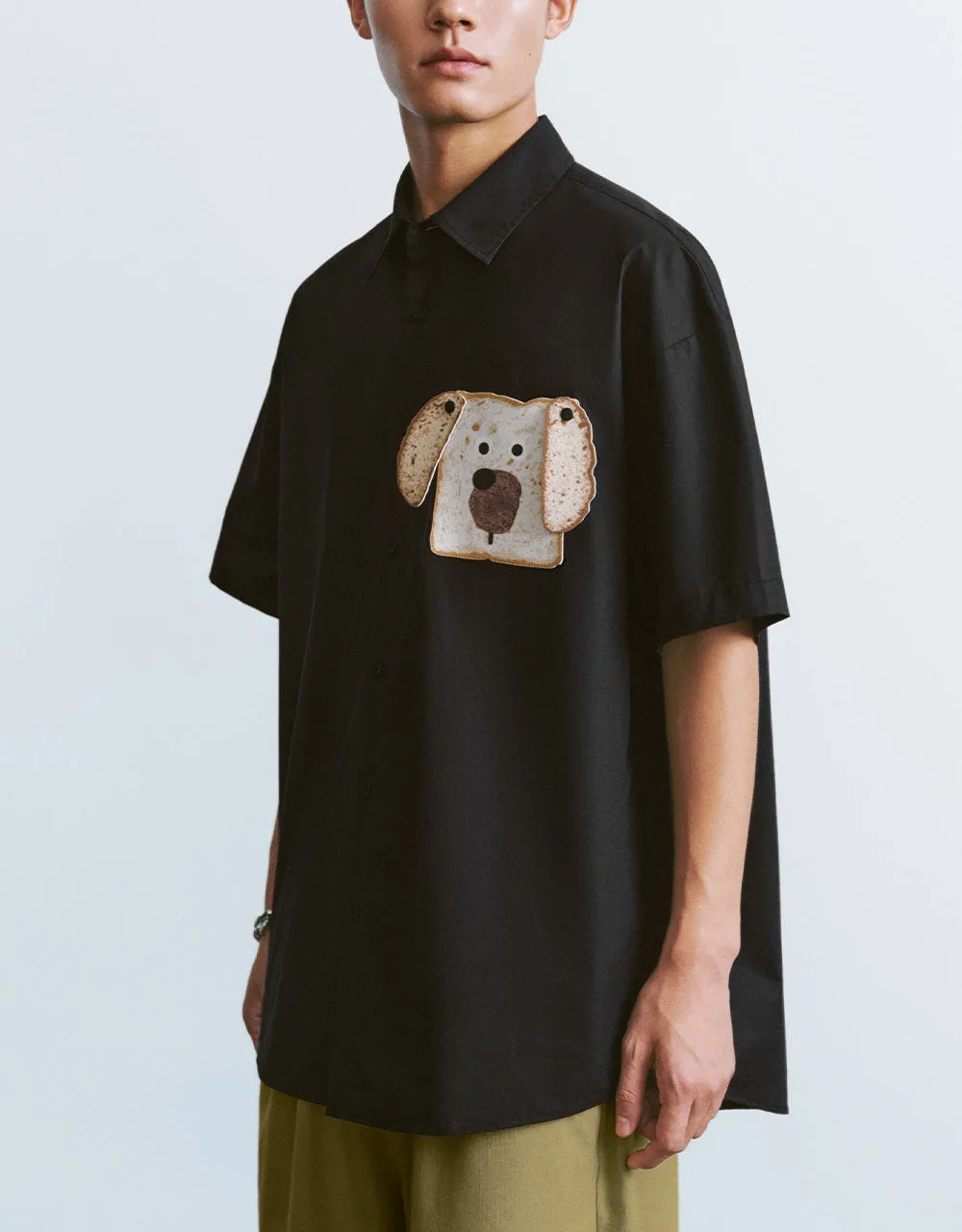 Printed Button Up Straight Shirt sold by Urban Revivo product image thumbnail 3