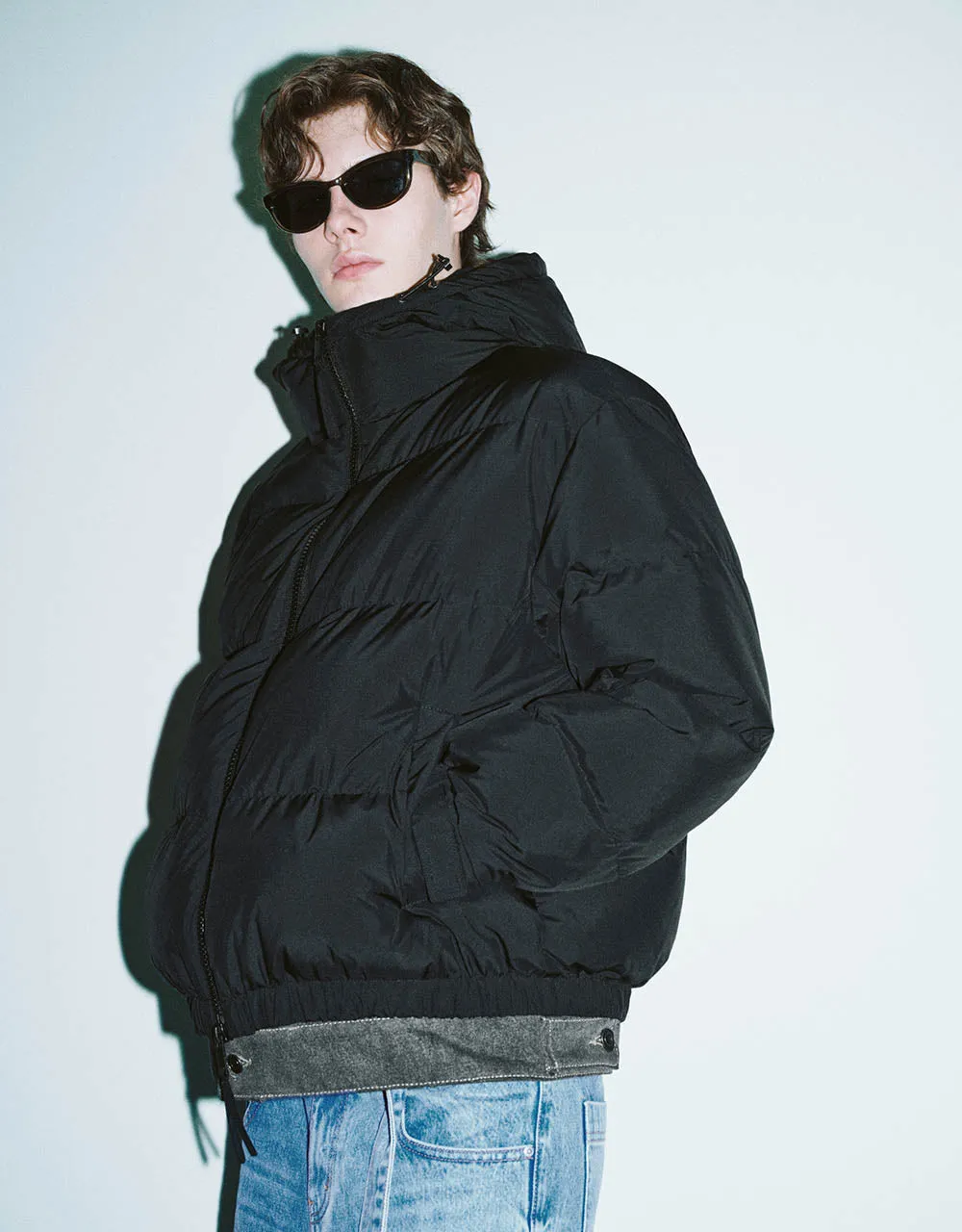 Hooded Puffer Jacket sold by Urban Revivo product image thumbnail 2