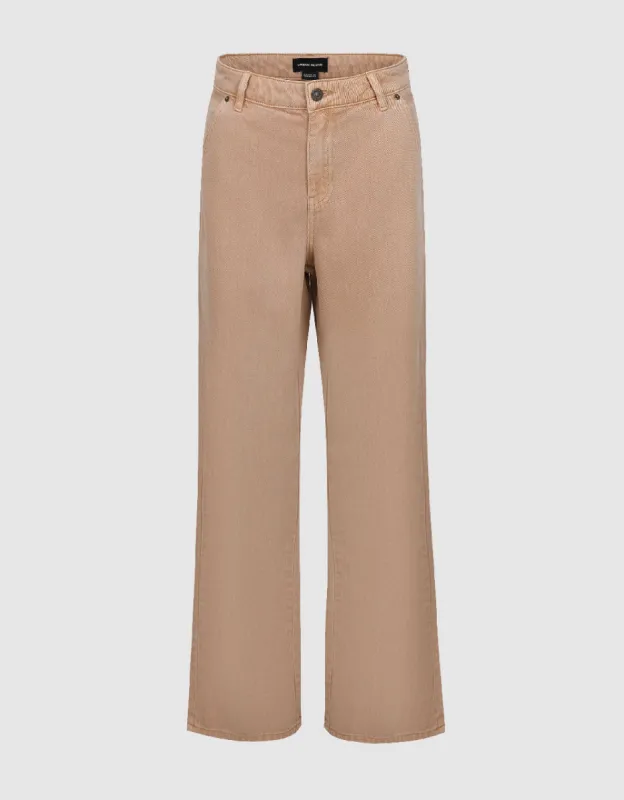 Wide-Leg Jeans sold by Urban Revivo