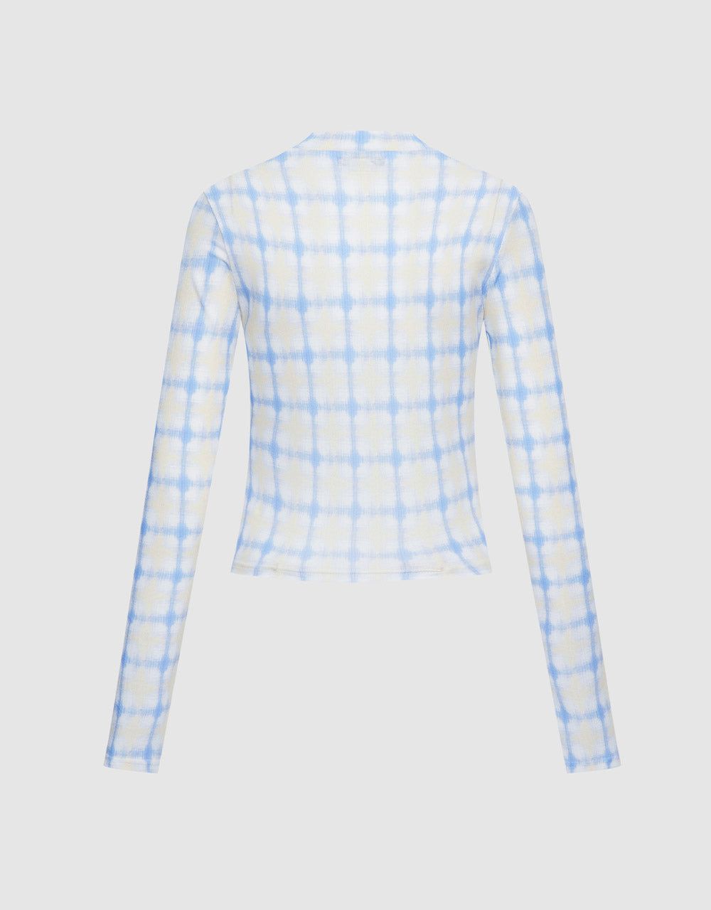 Plaid Knited T-Shirt sold by Urban Revivo product image thumbnail 4