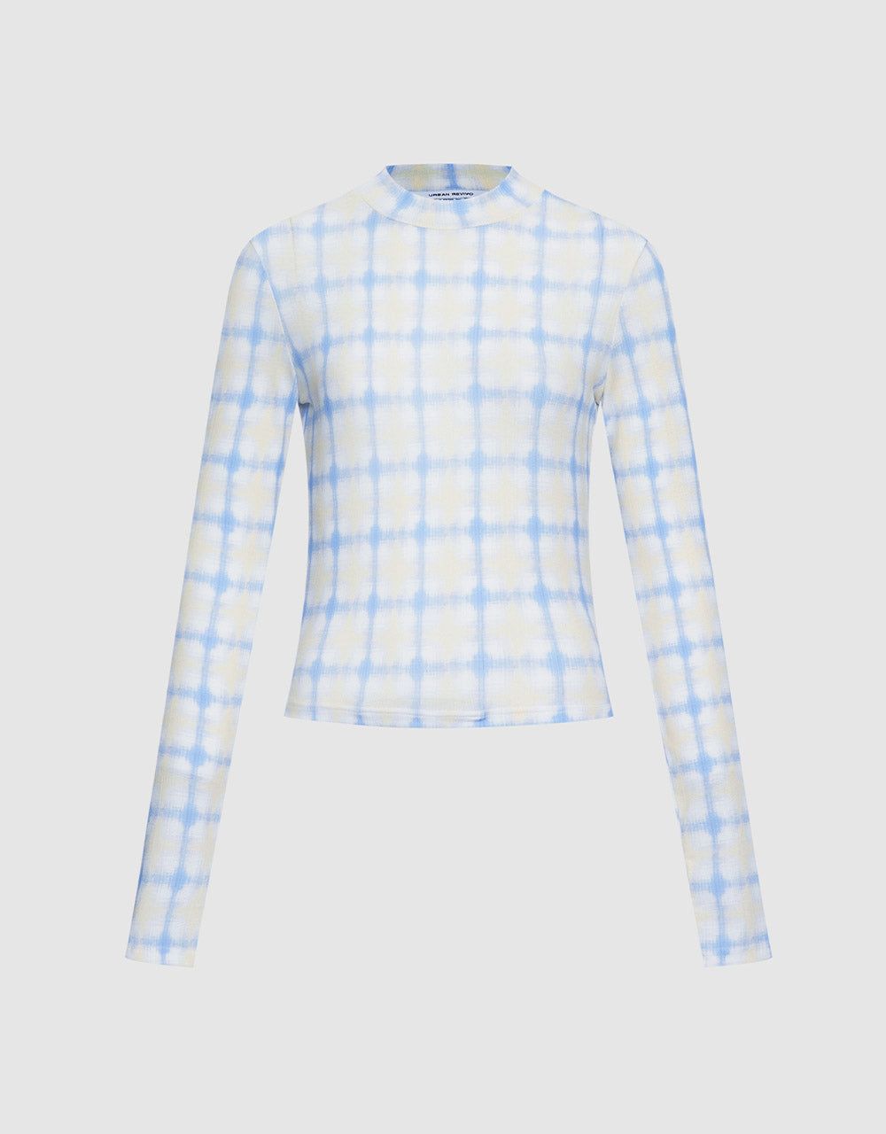 Plaid Knited T-Shirt sold by Urban Revivo