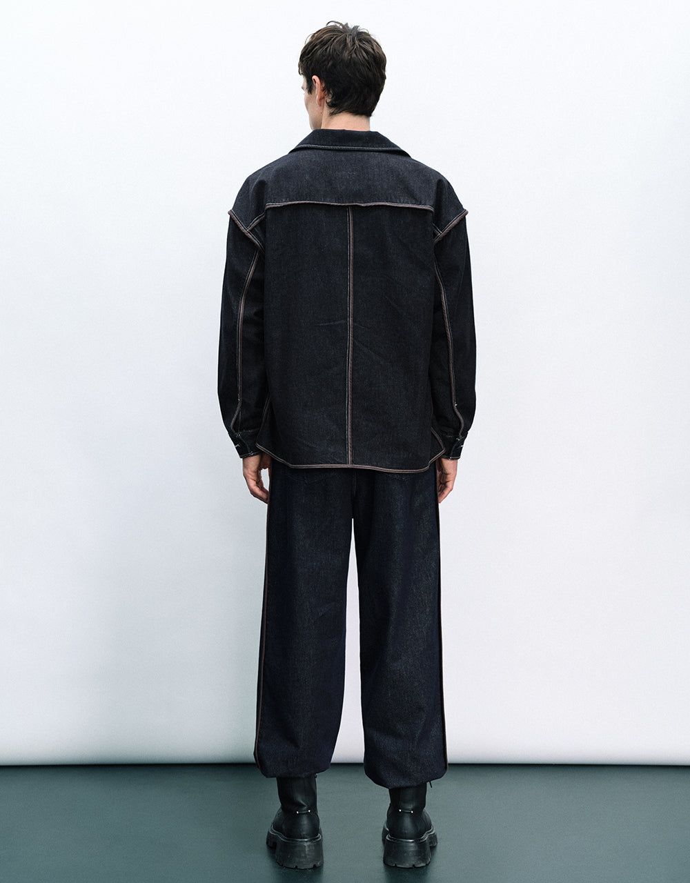 Button Up Denim Jacket sold by Urban Revivo product image thumbnail 3